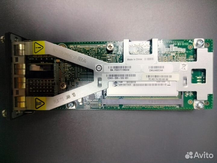 Сетевой модуль коммутаторов Cisco C3KX-SM-10G