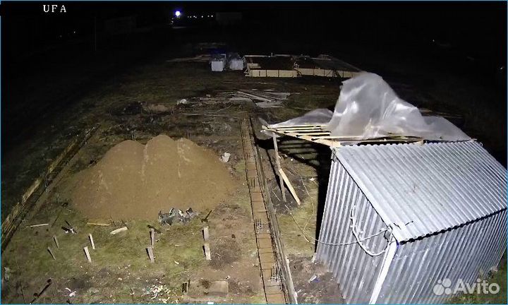 Видеонаблюдение на стройку