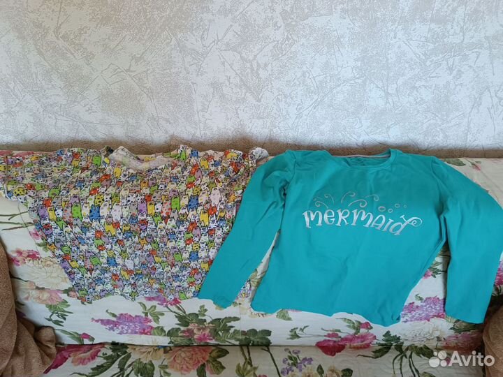 Одежда пакетом на девочку 6-8 лет