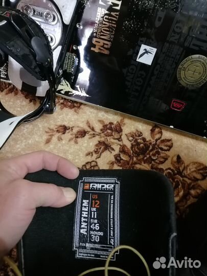 Сноуборд комплект Ride Yukon и горные лыжи head