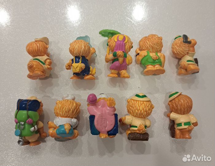 Киндер сюрприз из 90-х. Львы/львята