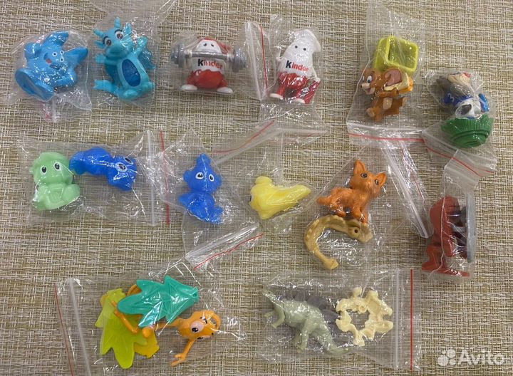 Киндер игрушки