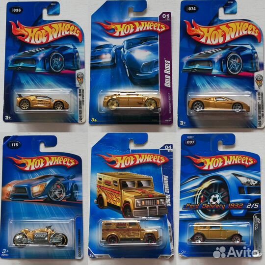 Модели Hot wheels