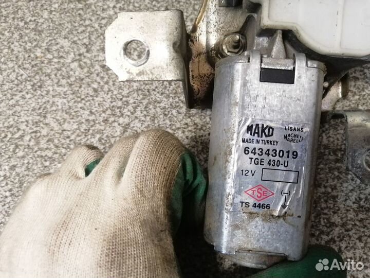 Моторчик стеклоочистителя задний для Fiat Doblo