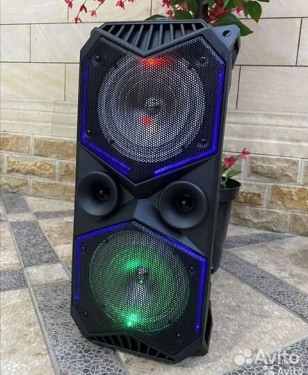 Большая беспроводная портативная блютуз колонка