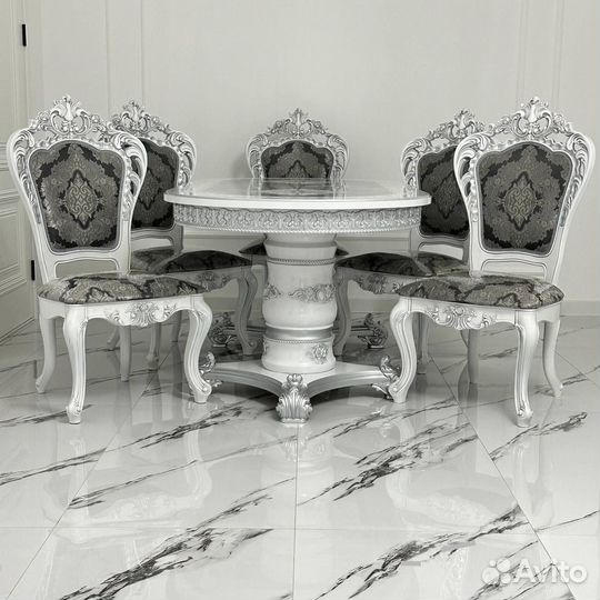 Стол и стулья новые Обеденный стол Кухонный стол