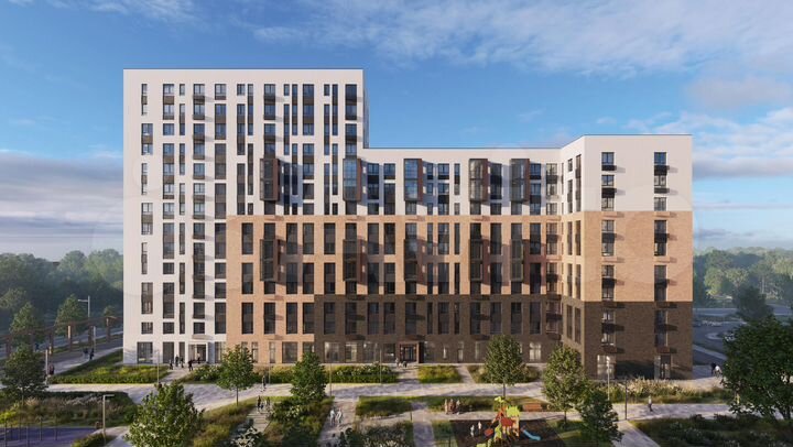 2-к. квартира, 41,5 м², 6/14 эт.