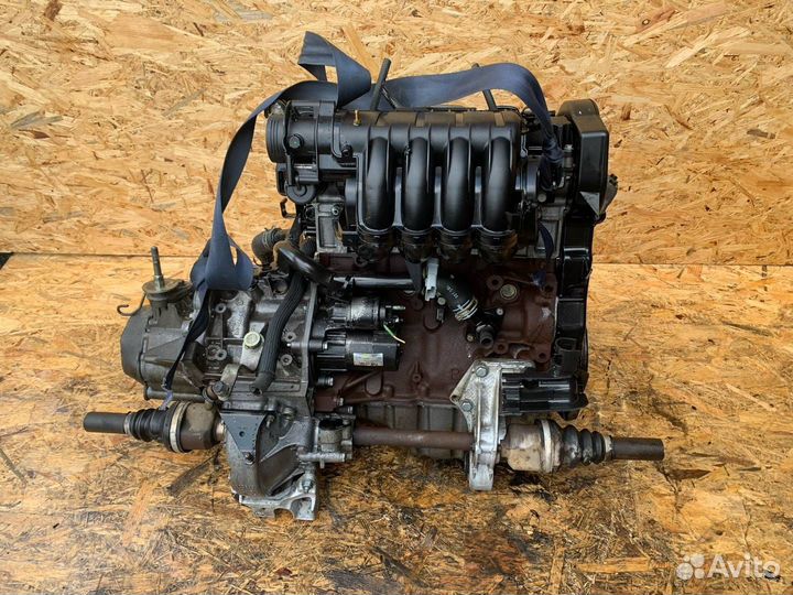 Двигатель в сборе NFU(TU5JP4) Peugeot 206 рест