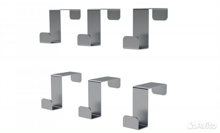 Крючки Tempache из нержавеющей стали 2,5x6x6см