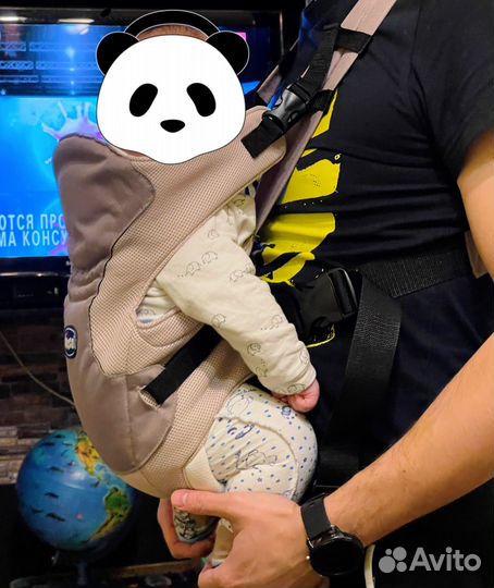 Кенгуру / Эргорюкзак Chicco 0+