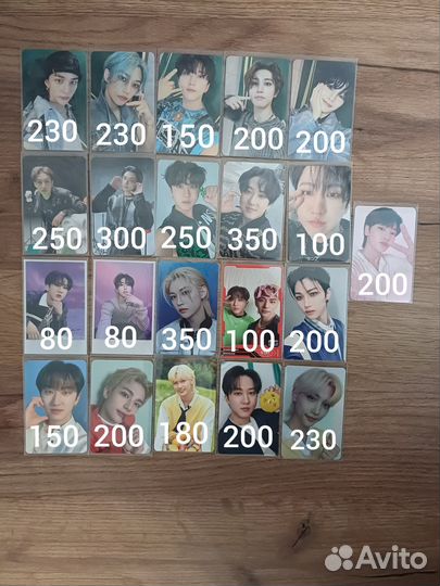 Карты Stray Kids официальные