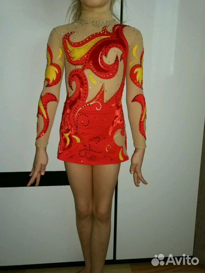 Купальник для художественной гимнастики, нужно мер