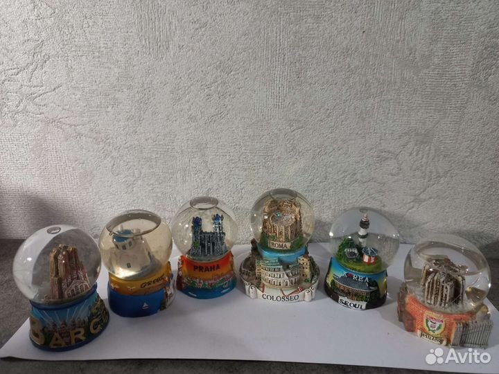 Снежный шар коллекция, шар со снегом