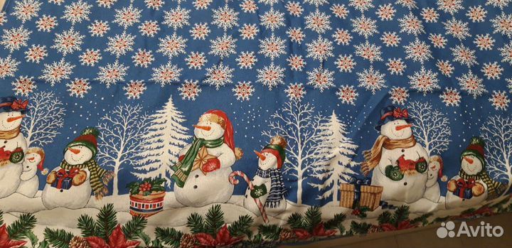 Скатерть в подарочной упаковке, новогодняя