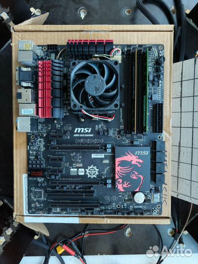 Комплект MSI A88X-G45 gaming + A10 7850K + 8Gb DDR