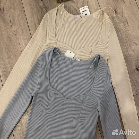 Кофта свитер М новая terranova zara lime