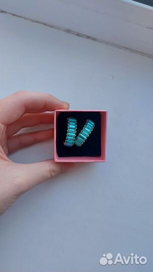 Серьги бохо полукольца женские