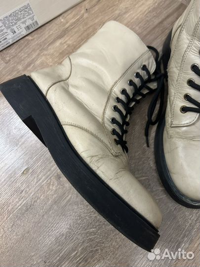 Сапоги зимние натуральная кожа 38