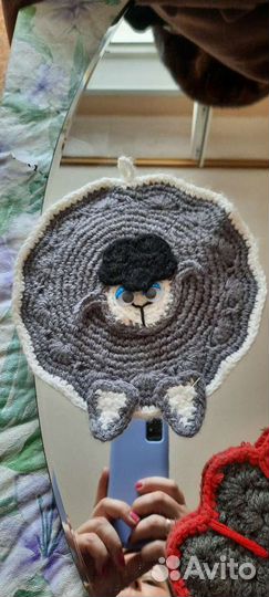 Салфетки ручной вязки вышивка