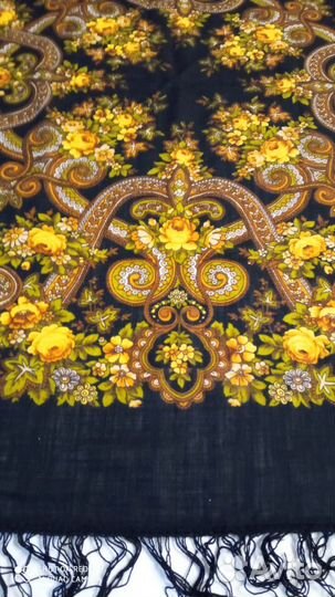 Павлопосадский платок новый