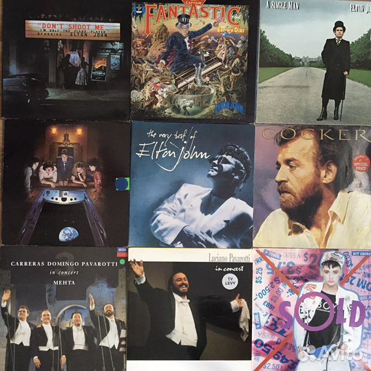 Elton John/Cocker/McCartney/Pavarotti/Boy George