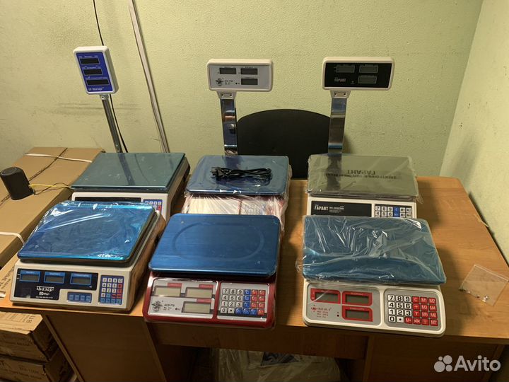 Весы торговые электронные