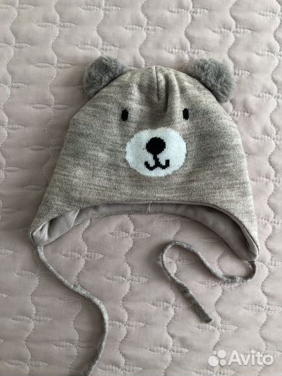 Шапка зимняя для мальчика 4 штуки