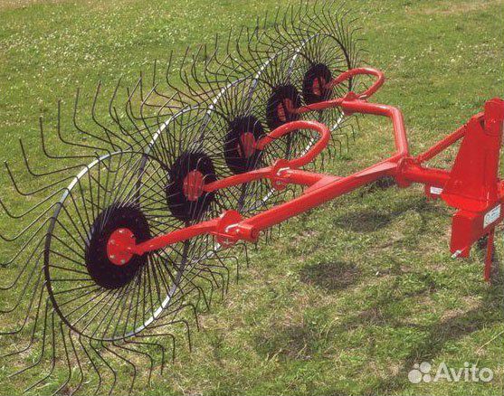 Грабли Кормилец 5 колес, 2023