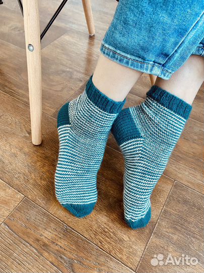 Носки вязаные