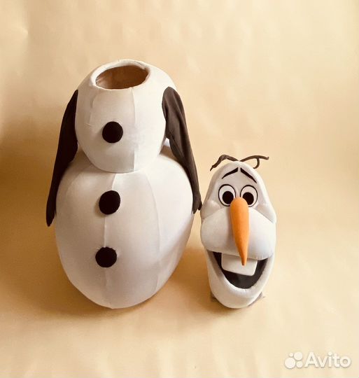 Снеговик Олаф Ростовая кукла