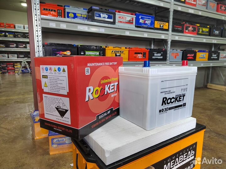 Аккумулятор Rocket MF 80 Ач обр 670 А
