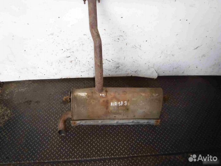 Глушитель основной Kia Sportage