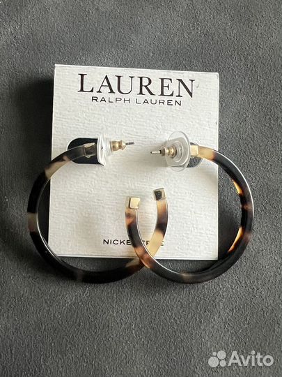 Серьги-конго Ralph Lauren