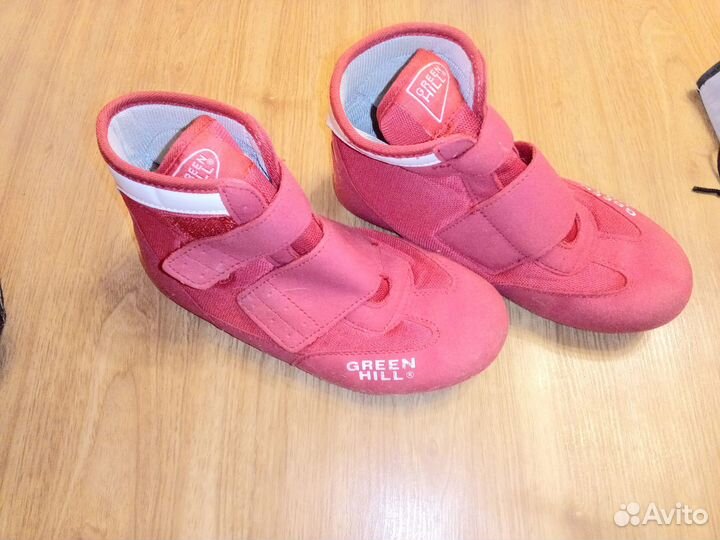 Борцовки детские на липучках