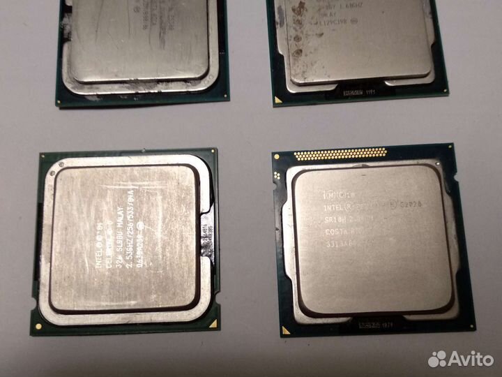 Процессоры intel интел 1155 1151 775