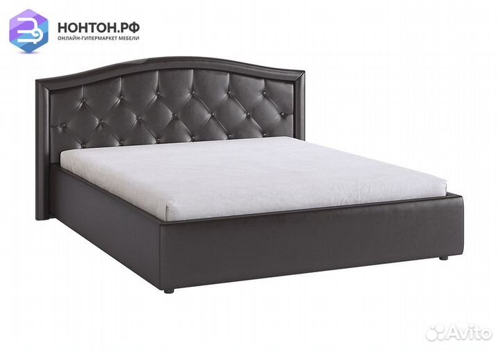 Кровать Верона 1.6 м шоколад