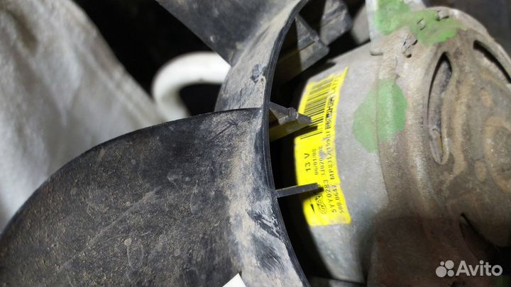 Вентилятор радиатора Фиат Гранде Пунто 1,4