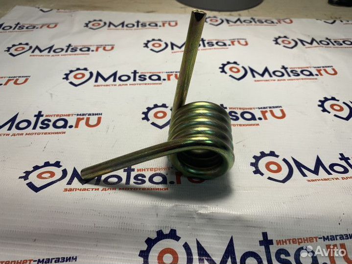 Пружина Буран катков короткая усиленная 8мм, права