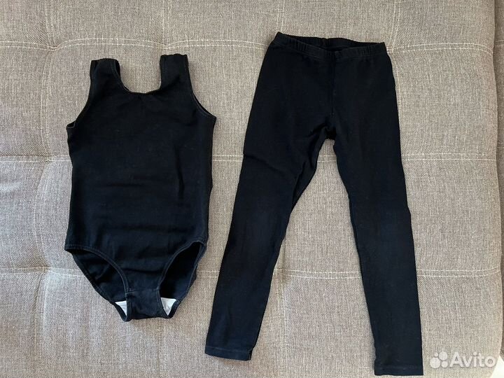 Купальник гимнастический и штанишки