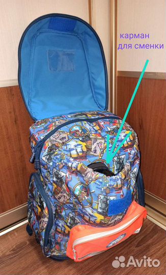 Рюкзак школьный ортопедический. Школьная сумка