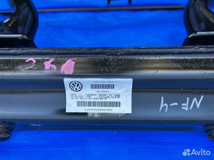 Балка подрамник задний Touareg NF Cayenne 2 нф FL