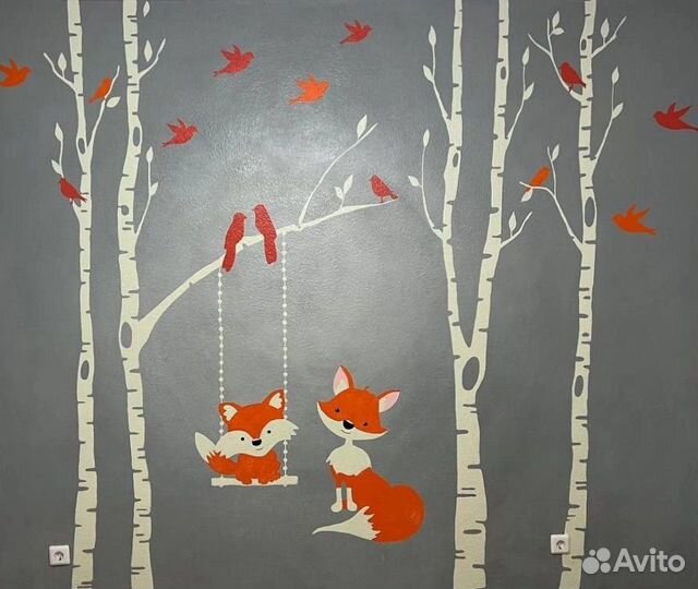 Художественная роспись стен