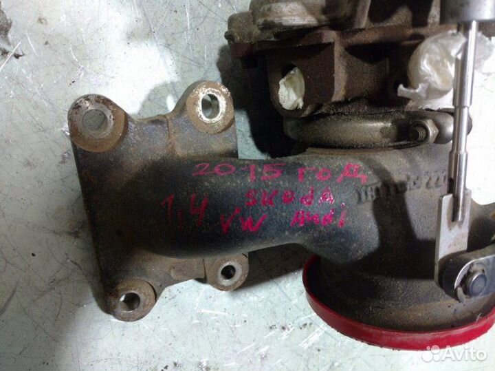 Турбокомпрессор Skoda Octavia A7 1.2 cbzb