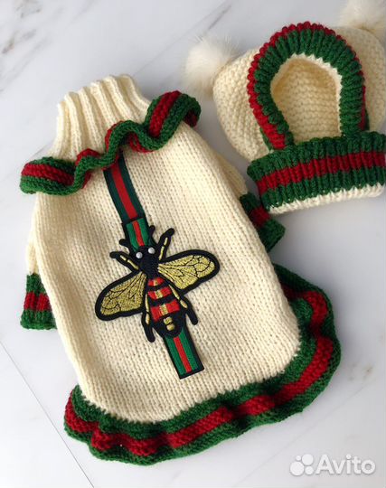 Вязанная одежда для собачек