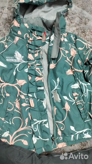 Демисезонный костюм на девочку 98-110 рост