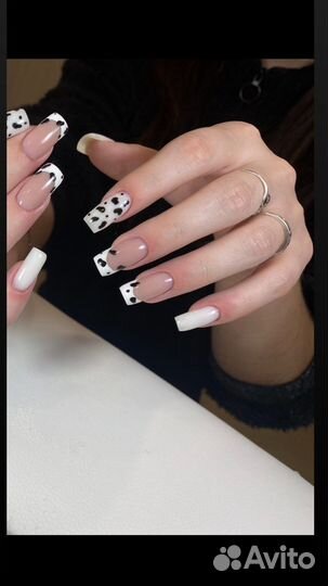 Комби маникюр, Смарт педикюр и наращивание ногтей