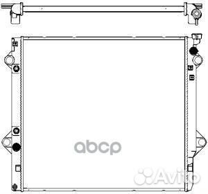 Радиатор системы охлаждения 34611048 Sakura