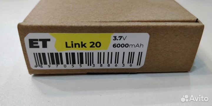 Аккумулятор ET для Link 20 (3.7В, 6000мАч )