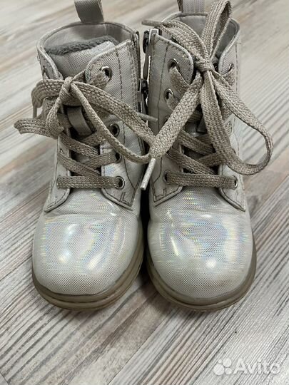 Ботинки демисезонные для девочки 25 размер