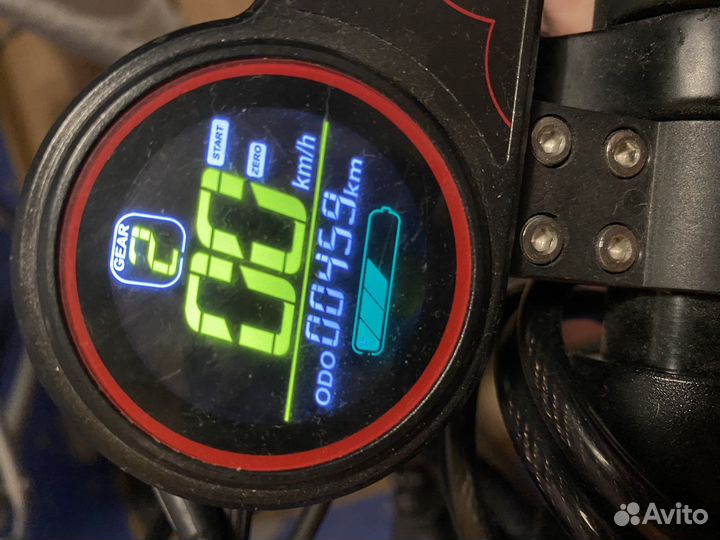 Самокат взрослый электрический бу